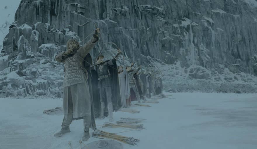  King Arthur kamera arkası