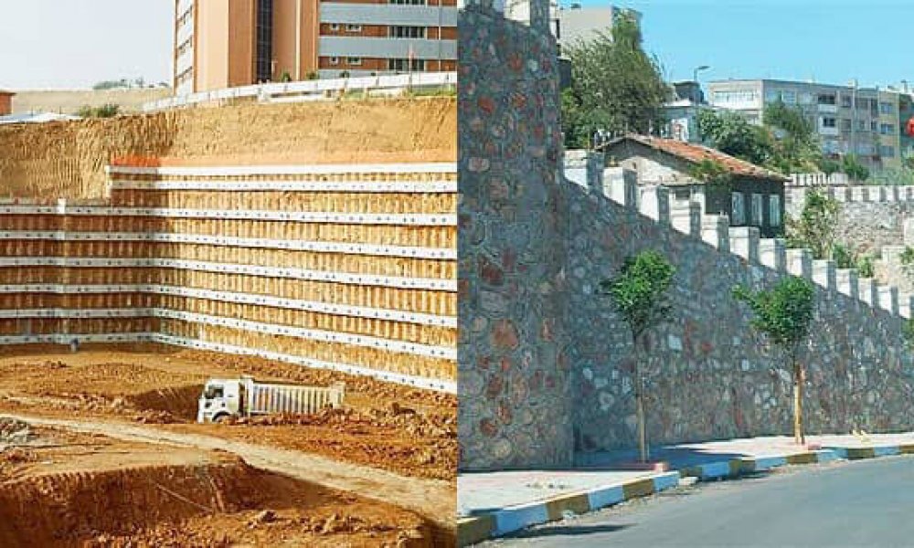 İksa duvarı ile istinat duvarı arasındaki fark?