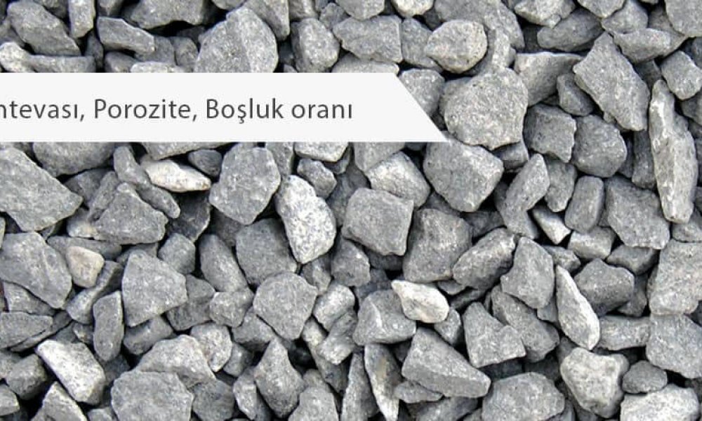 Su muhtevası (w), porozite (n) ve boşluk oranı (e) nedir?