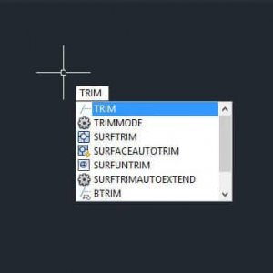 Autocad Trim komutu kullanımı, Trim komutu nedir?